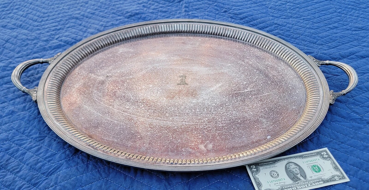 Mappin & Webb Antique US Silver-Plated Platters & Trays for sale