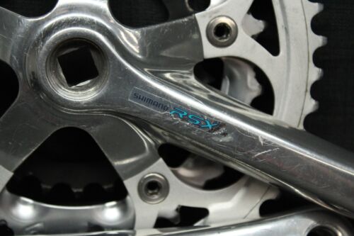 GREAT Shimano RSX FC-A413 Road Triple Crankset 170mm Length 46/36/36T Chainrings - Picture 2 of 14