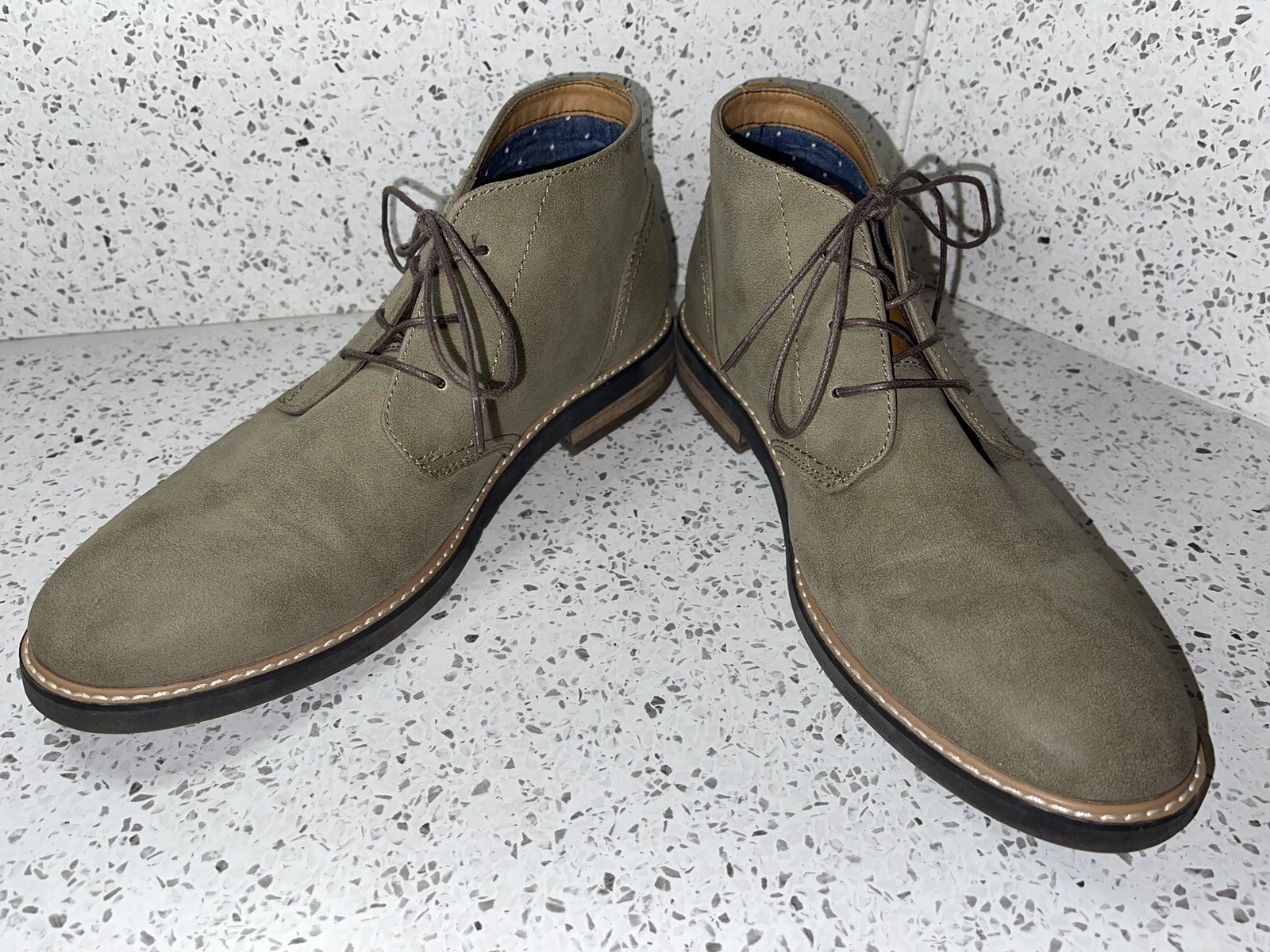 Rye by Hawker Rye Mens Olive Green Chukka Boot Vegan … Gem