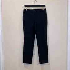 Vince. Stride Stripe Black Trousers Pants Slim Ankle size 6