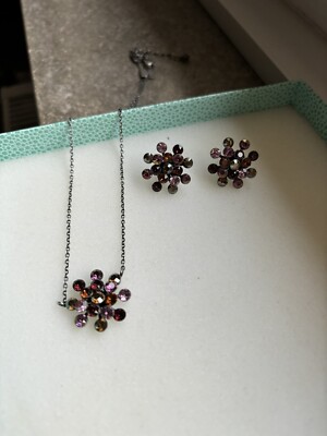 Konplott magic fireball Set Collier Ohrringe