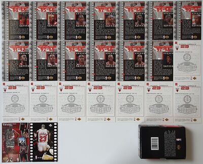 1999 Upper Deck Michael Jordan Retirement CARD SET (Complete 23