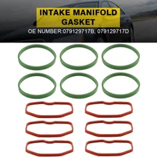 Elring Set of 12 Upper & Lower Intake Manifold Gaskets For Audi A6 Quattro VW US