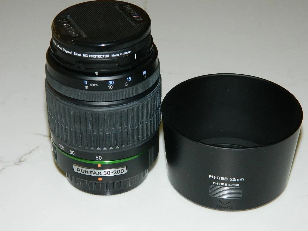 SMC Pentax-DA 50-200mm F4-5.6 ED WR Digital Era K Mount Zoom Lens