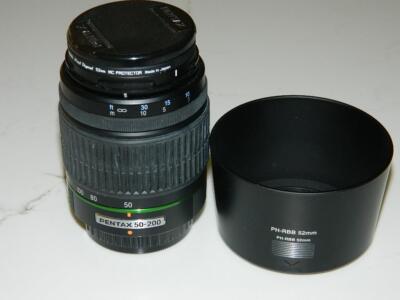 SMC Pentax-DA 50-200mm F4-5.6 ED WR Digital Era K Mount Zoom Lens