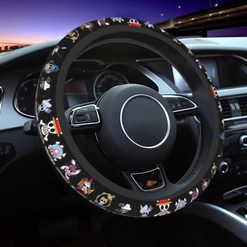 Handle Cover One Piece Pattern Anti-Slip Car Protector Universal Fit 15 Inch dec - Bild 13 von 18