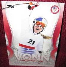 2018 TOPPS U.S. OLYMPICS & PARALYMPICS LINDSEY VONN CAREER MILESTONES #LV-7