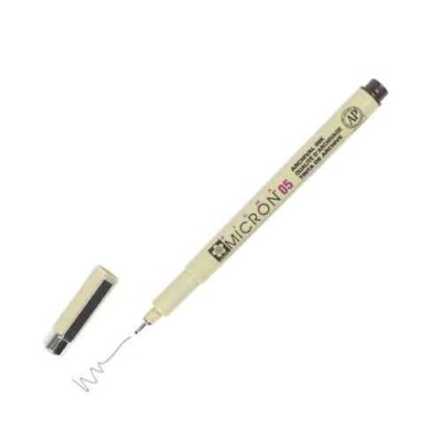 Sakura Pigma Micron Pen .45mm (size 05) Sepia Brown Office School Art Archival
