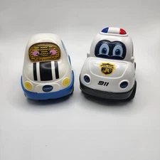 VTech Wheels & Other Brand Car Police Lot of 2 NOT TESTED