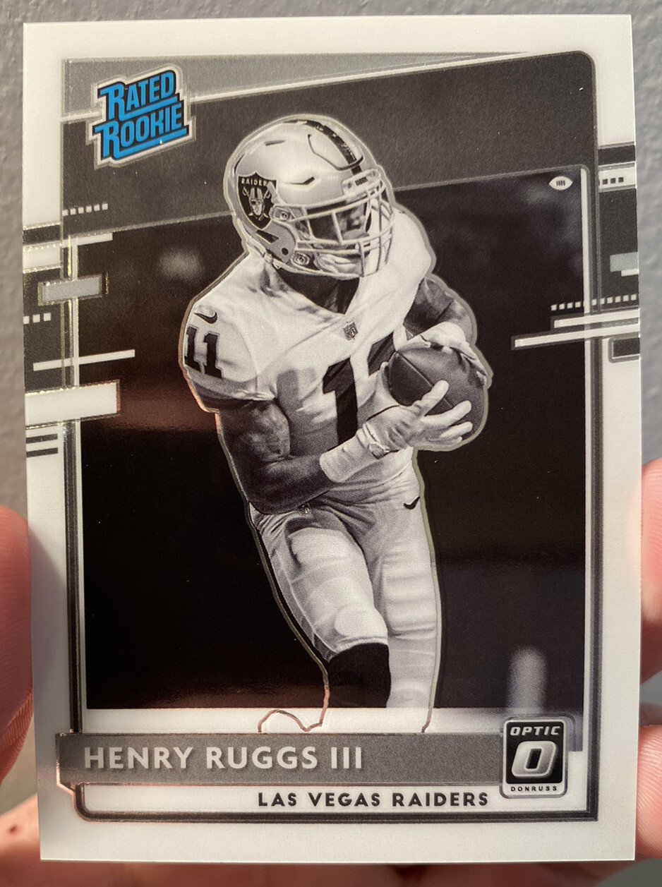 Henry Ruggs Black And White Optic Negative RC 2020