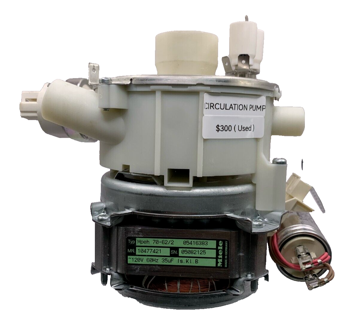 Miele Circulation Pump 10477421 eBay