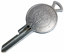 Austin - Healey crested FP Key blank