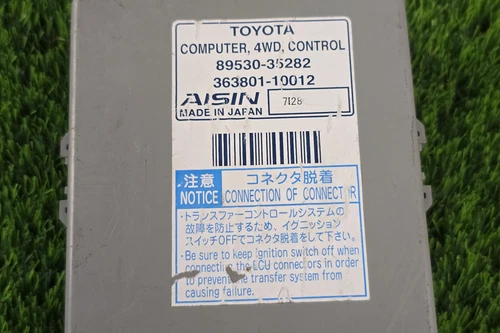 Toyota Hilux Surf 2006-2009 Computer 4WD Contoller Module 89530-35282 Oem JDM - Picture 2 of 12