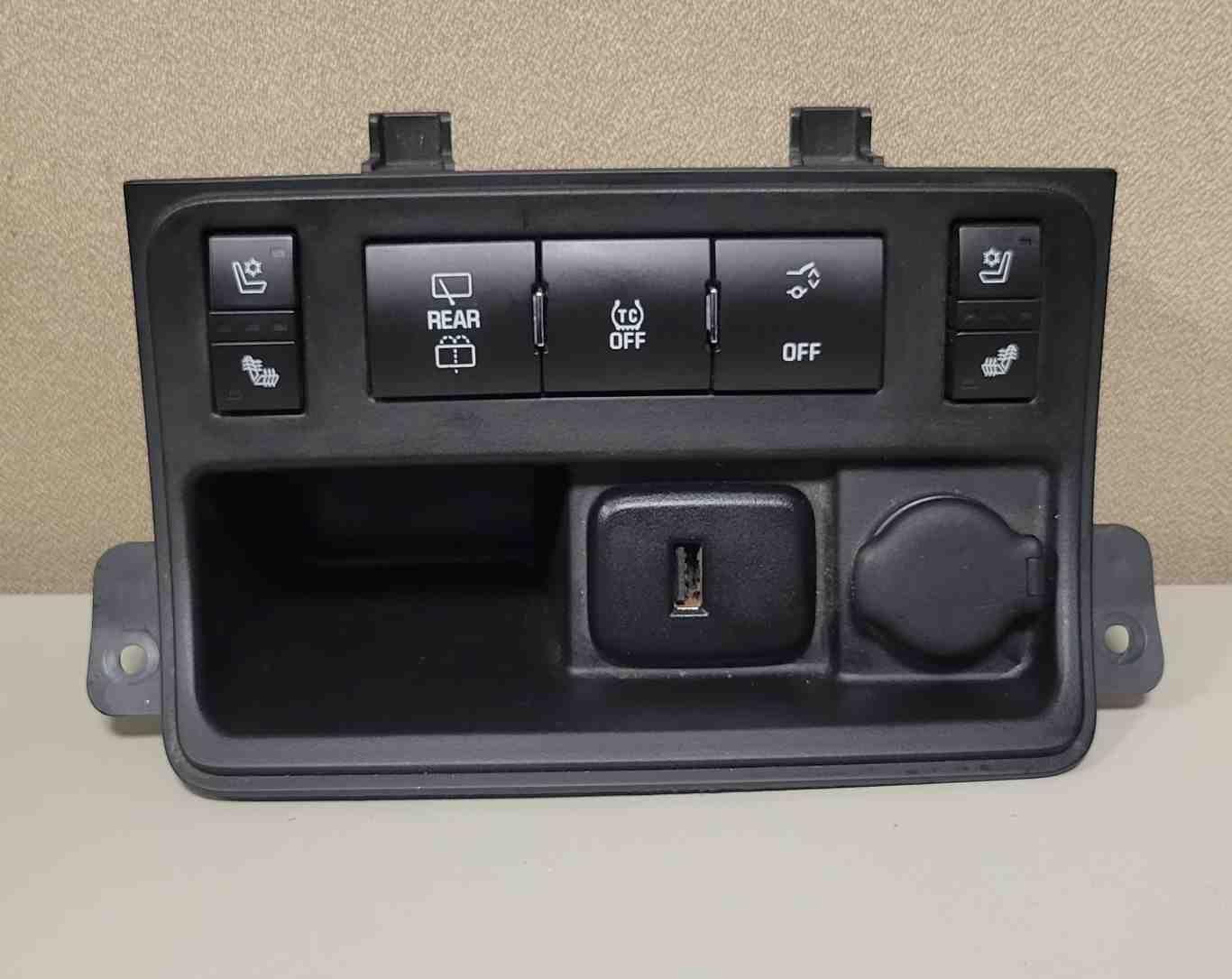 13 14 15 16 17 CHEVY TRAVERSE Front Floor Console Tray w/Switches OEM