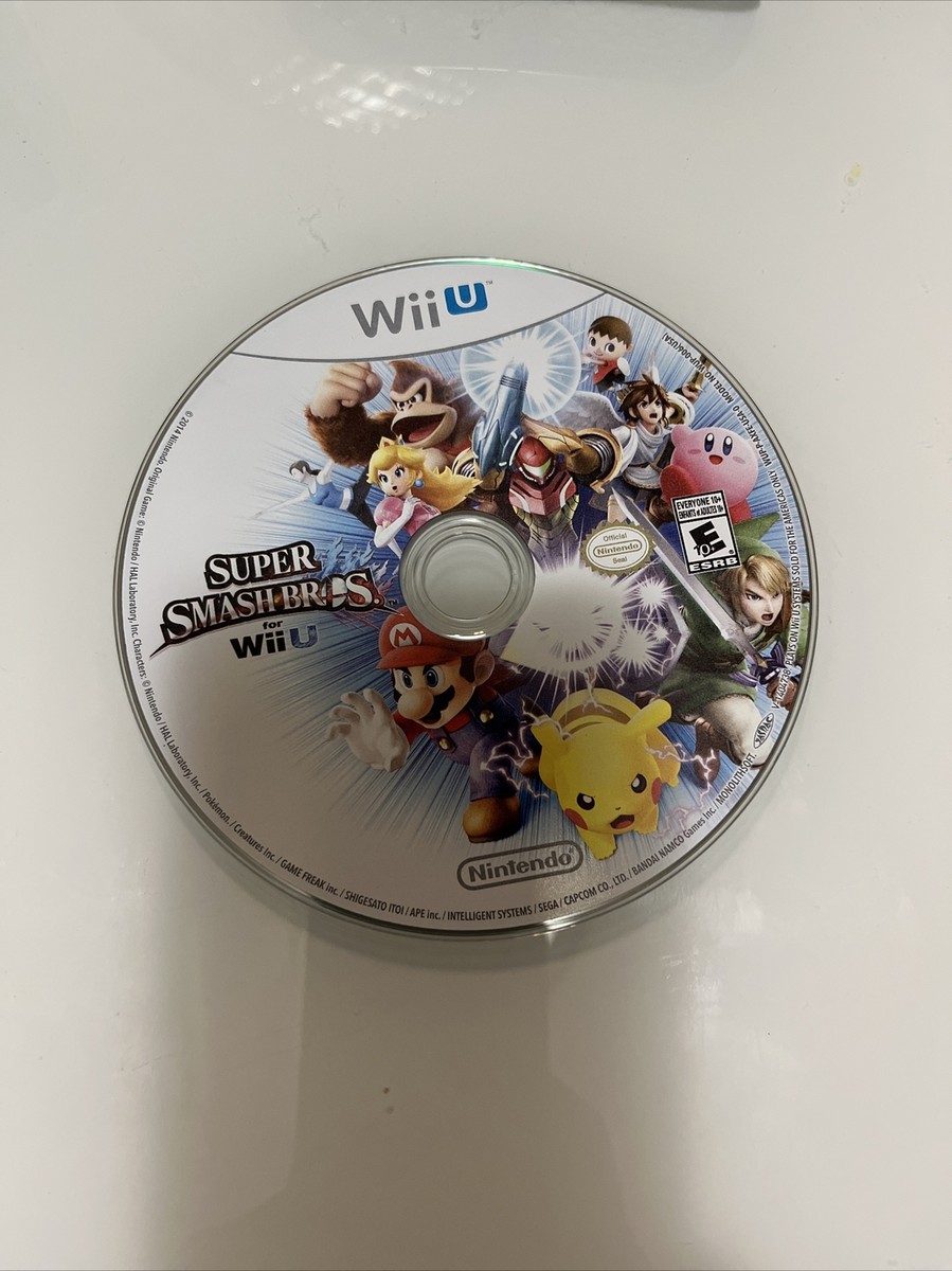 Super Smash Bros For Wii U Nintendo Wii U Game Disc Only | eBay
