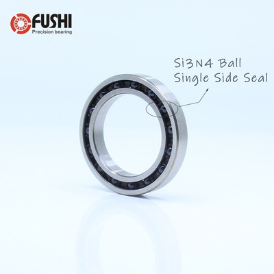 1 PC Bicycle Hub Wheel 440C Ring With Si3N4 Ceramic Ball 6000 Hybrid Bearing