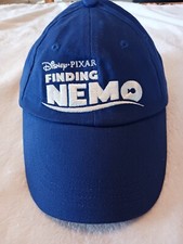 Disney Pixar Finding Nemo Movie Promo Blue Adult Strap Back Baseball Dad Hat Cap