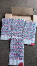 Jubilee Coronation Union Jack Sticker Letters Brand New Odeco Sticky Alphabet