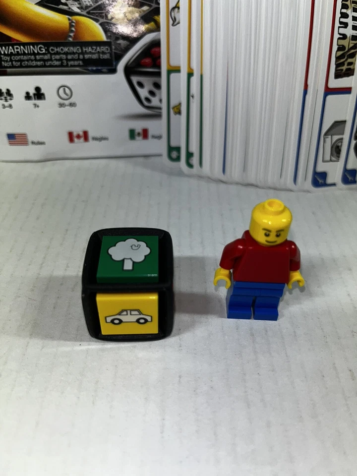 LEGO Creationary Replacement Parts: Lego Man, Game Cards, Instruction, & Die - Image 2 of 4