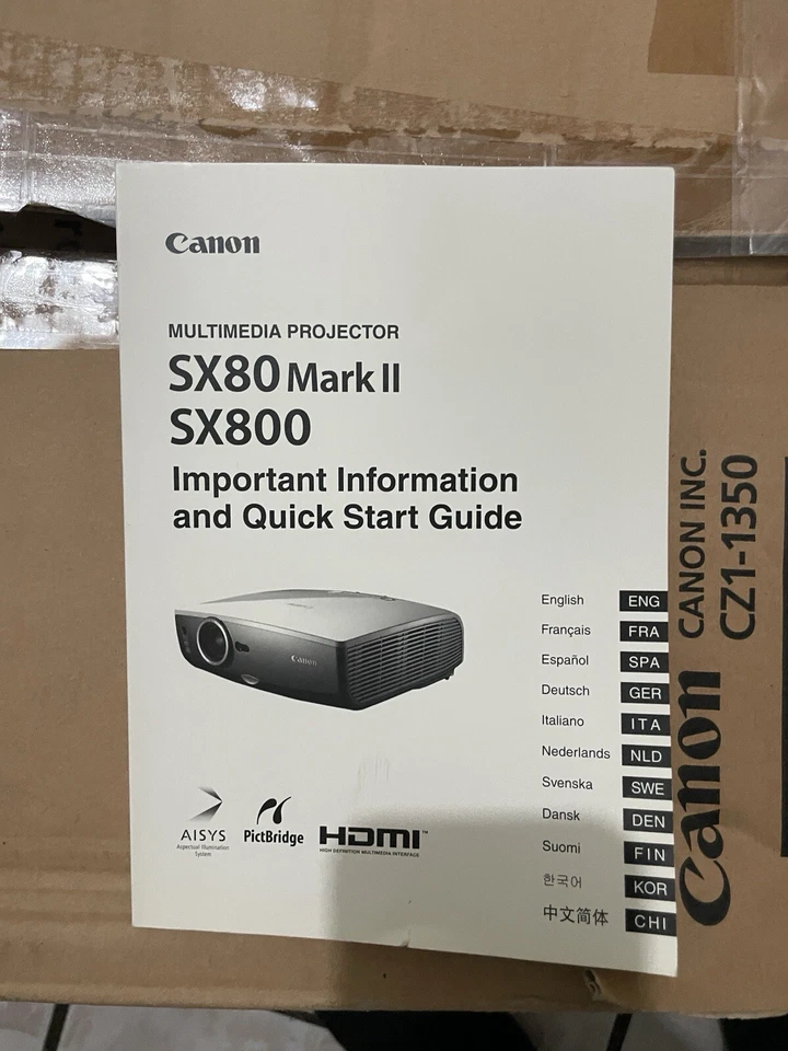 Canon SX80 Mark II Projector - Image 2 of 4