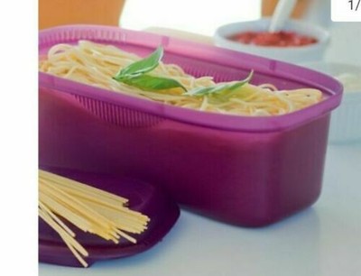 TUPPERWARE CUOCI PASTA MICROONDE 1,9 Litri(cuoce pasta spaghetti pesce  verdure) | eBay