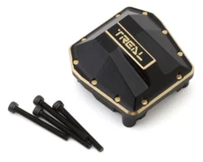 Treal Hobby Axial SCX6 Brass Differential Cover (Black) (180g) [TLHTSCX6-07]