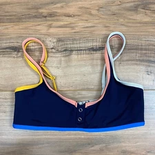 TAVIK+ Bikni Top w/ Underwire & Snap Buttons Women's S