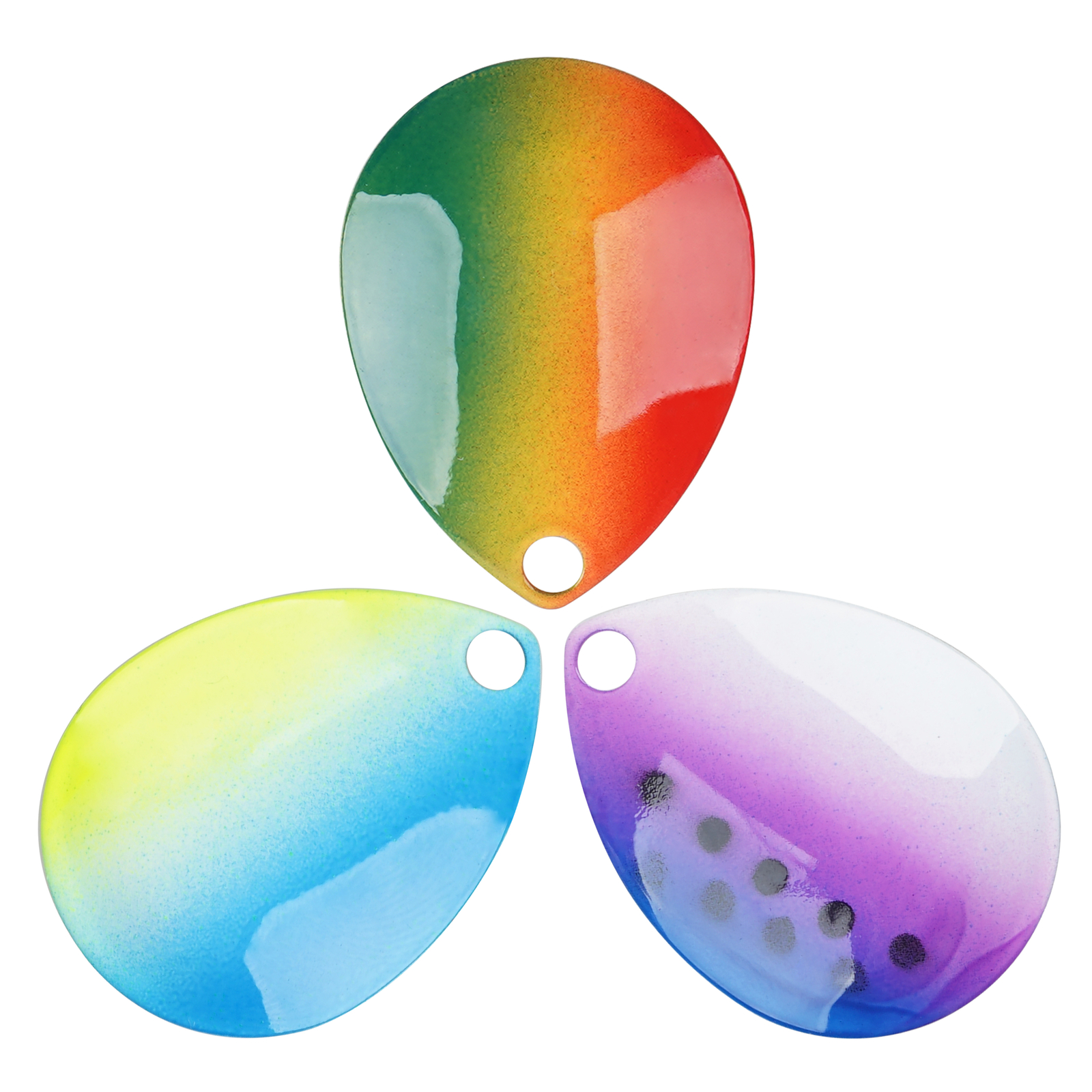 Spinner Blade Bait Kit Colorado Blades for DIY Lure Making Fishing