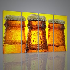 QUADRI MODERNI XXL  FREZER BEER ARREDAMENTO CASA UFFICIO  PUB STAMPA SU TELA 