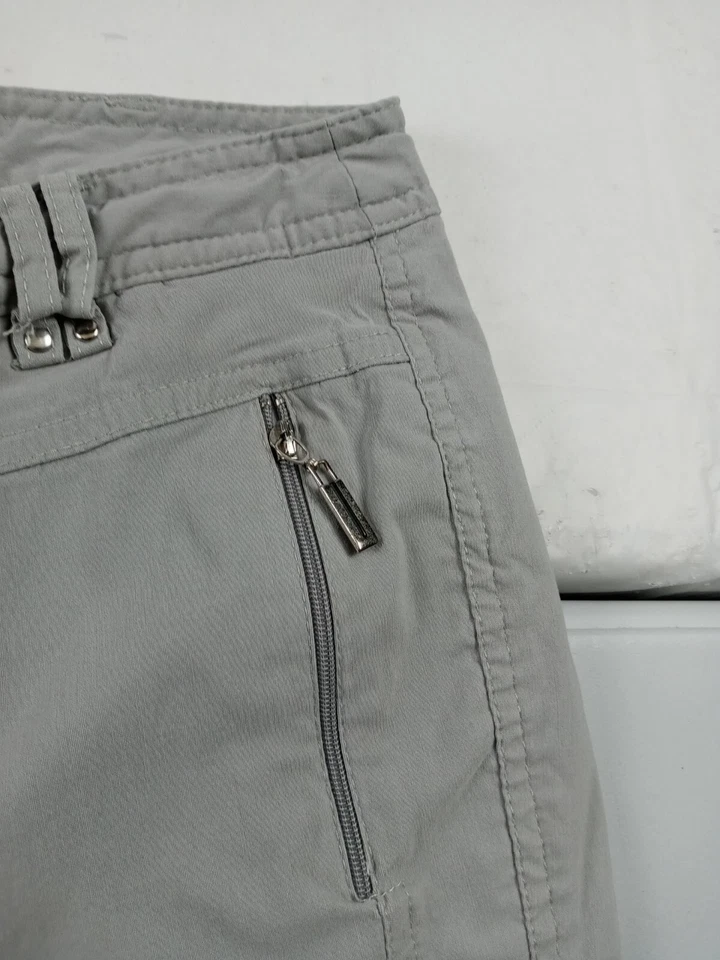 Pantalones de golf Jamie Sadock para mujer talla 6 Capri cargo cremalleras logotipo Foto 4 de 4