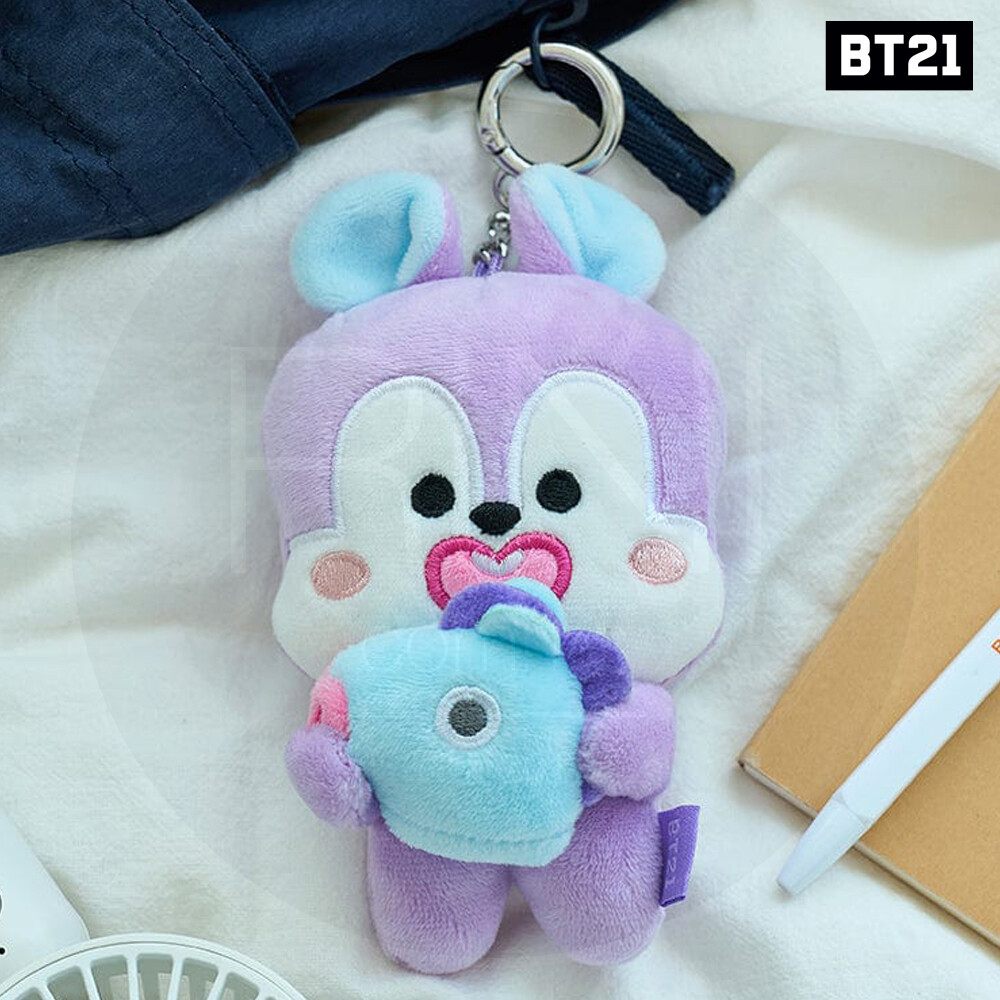 BTS BT21 Official Authentic Goods MANG BASIC Small Plush Keyring