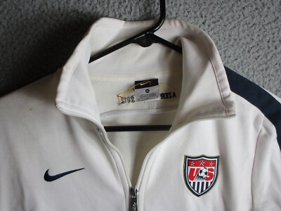 RARE NIKE USA WOMEN'S SOCCER U17 WORLD CUP JACKET USED MEDIUM 2012