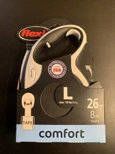 NEW ~ Flexi Comfort Retractable Dog Leash 26 Ft, #480, 2024 Edition