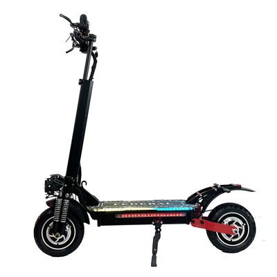 New Electric Scooter Foldable Adult 2400W Dual Motor Commute 10 ''Off Road
