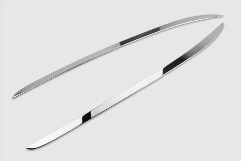 For Ford Focus 2013-2017 2018 Stainless Front Window Windshield Trim Strip Cover - Image 2 of 4