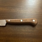 Medallion Slicing Knife Stainless 7" Serrated Wood Handle Full Tang VTG Japan — photo 2