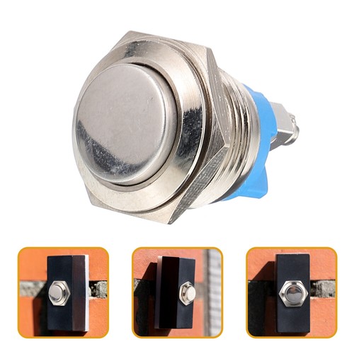 2 Pcs Doorbells Ringer Button for Replacement Parts Professional Push ...