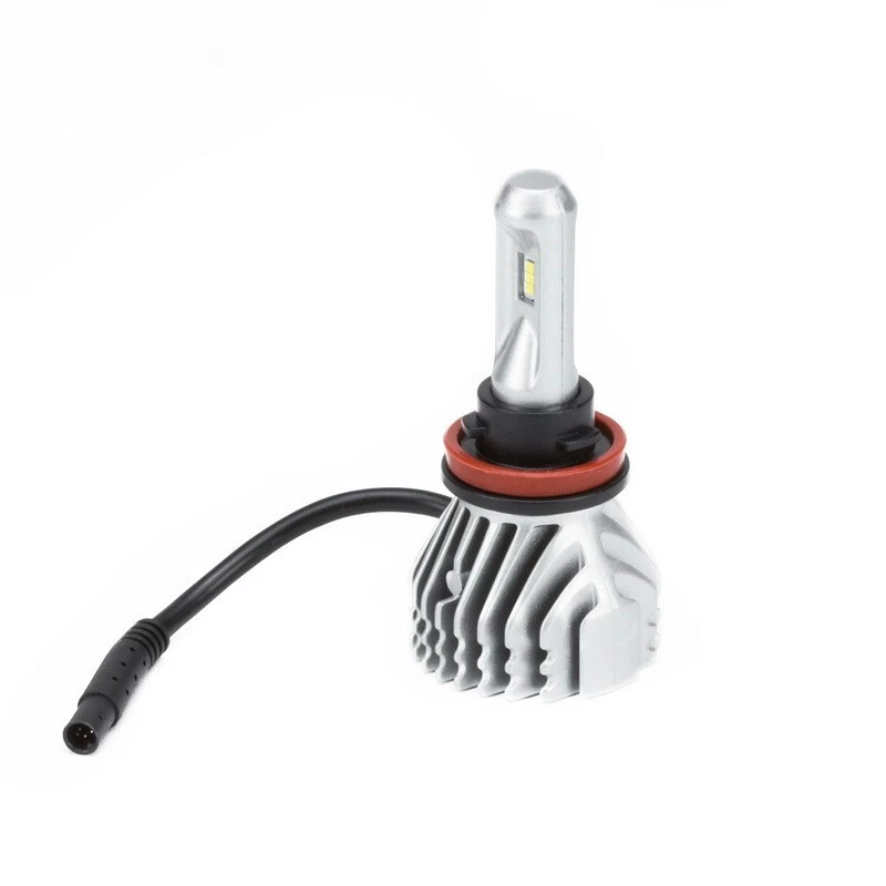 2x Kit de Conversão de Lâmpadas LED de Neblina H8 H11 H16 DRL 6000K Super Branco - Imagem 3 de 4