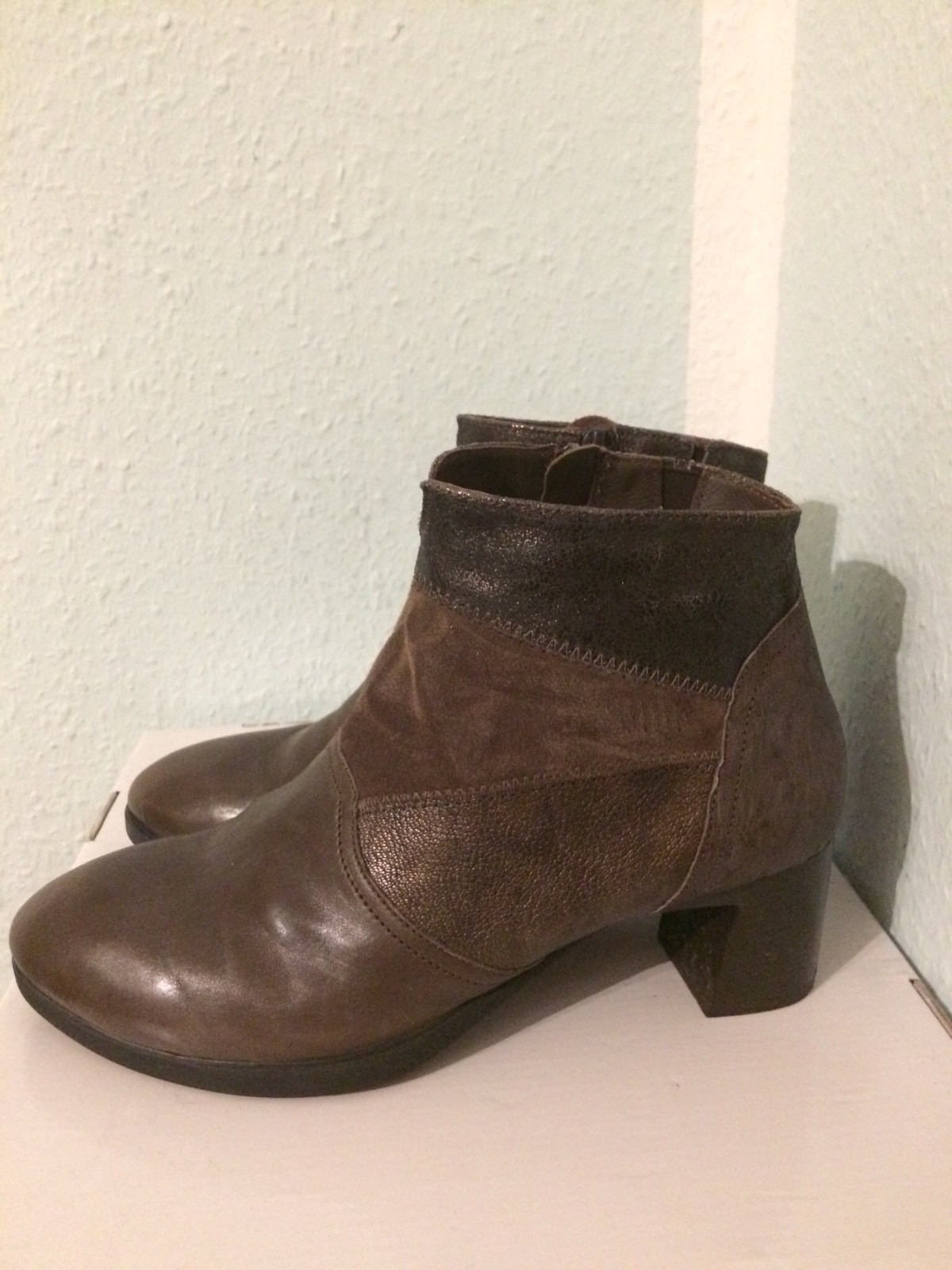 Think Mea Stiefeletten Gr. 39 Leder „Nur 2-3x getragen“ Think Mea Stiefeletten Gr. 39 Leder „Nur 2-3x getragen“