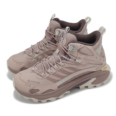 Merrell Moab Speed 2 Mid GTX Gore-Tex Vibram Adobe Rose Women Outdoors J038230