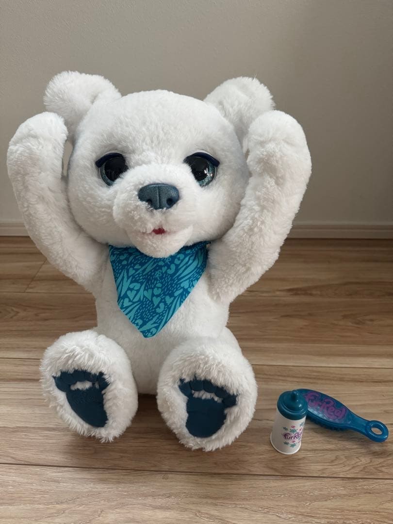 FurReal Polar Bear Cub Toy 12 inch, Used, Works, Cute Collectible