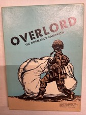 Overlord The Normandy Campaign Conflict Games #104 Board Game 1973