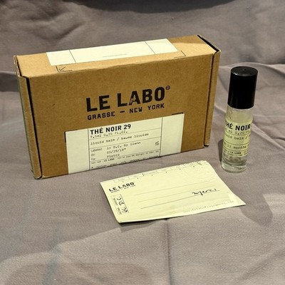 LE LABO Thé Noir 29 Liquid Balm Roller 7.5ml / 0.25 fl oz *ALMOST EMPTY* w/Box