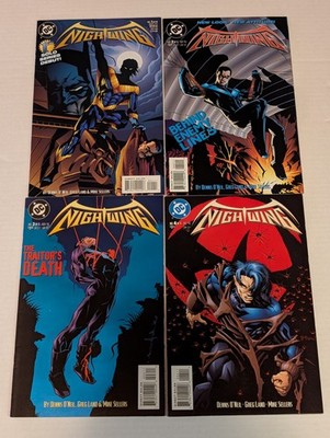 Nightwing 1 2 3 4 Complete Set (1995 DC Comics) 1st Solo Series Debut Greg Land