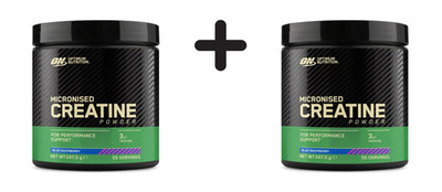 2 x Optimum Nutrition Micronised Creatine Powder - flavoured (66,51 EUR/kg)