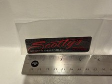 2021 Scotty Cameron Putters Sticker Rectangle Shaft Band Decal Large Red 2021 Scotty Cameron Putters Sticker Rectangle Shaft Band Decal Large Red - Image 1