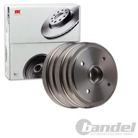 2X NK Ø 180Mm Bremstrommeln Satz Hinten Trommelbremse Bremsen | 255205