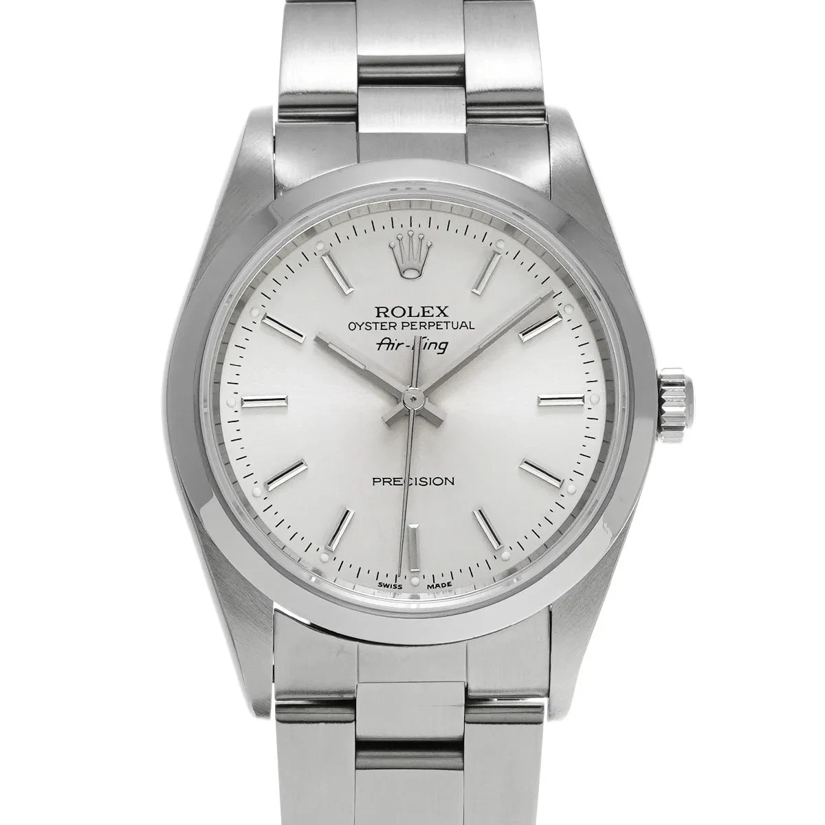 Rolex — Rolex Air-King 2026 14000 Automatic 34mm Silver Dial #WW070