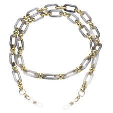 Acrylic Glasses Chain Eyeglass Chain Holder Strap Chains Gray
