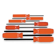 Eklind 90108 8 Piece Sae Long Handle Hex Key Set, 90108